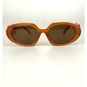 FREE PEOPLE Sunglasses mod. Avalon Oval Sunnies in Brown Peach